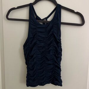 Free People Movement Navy Blue Workout Tank